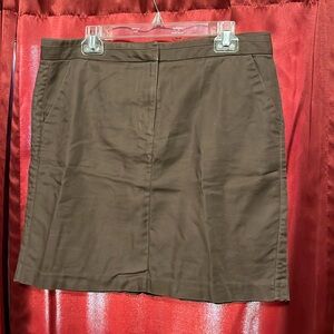 LAND N SEA brown skirt. Size 14